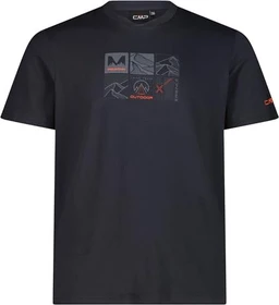 CMP Rundhals Funktionsshirt kurzarm antracite (Herren)