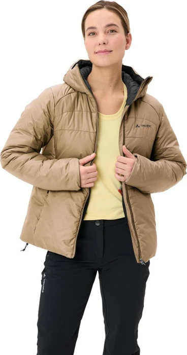 Vaude Neyland Insulated Hooded Funktionsjacke oat (Damen)