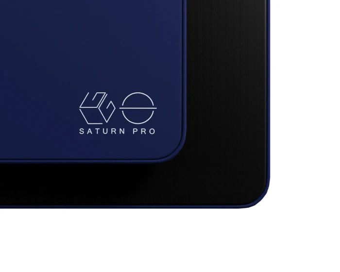 Lethal Gaming Gear Saturn Pro XL Gaming-Mauspad, 490x420mm, soft, blau