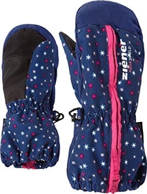Ziener Langelo AS Minis Skihandschuhe snowflake print (Junior)