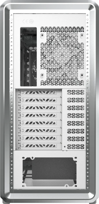Cooler Master MasterFrame 600, silber, Glasfenster