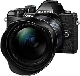 Olympus OM-D E-M10 Mark III schwarz mit Objektiv M.Zuiko digital ED 12-200mm 3.5-6.3
