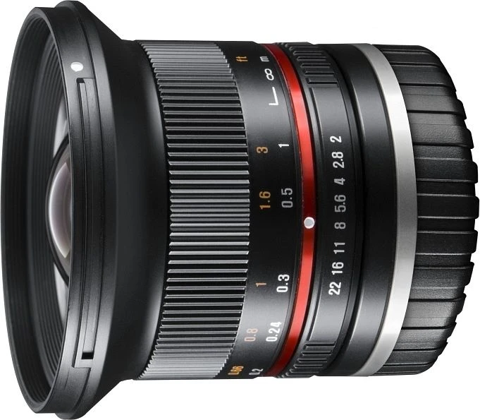 Walimex Pro 12mm 2.0 CSC für Fujifilm X schwarz