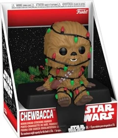 FunKo Pop! - Star Wars - Holiday Stocking Hanger Chewbacca with Christmas Lights