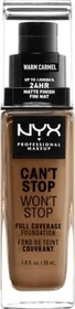 NYX Can't Stop Won't Stop Foundation warm carmel, 30ml