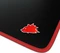 Titanwolf Symbol Red XXL Speed Gaming-Mauspad, schwarz/rot Vorschaubild