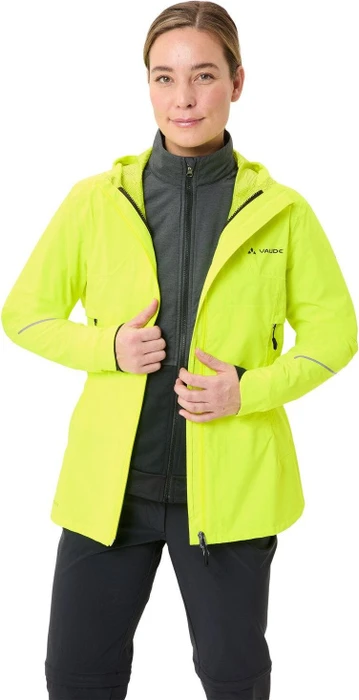 Vaude Yaras 3in1 Fahrradjacke neon yellow (Damen)