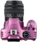 Pentax K-x rosa mit Objektiv smc DA L 18-55mm 3.5-5.6 AL Vorschaubild