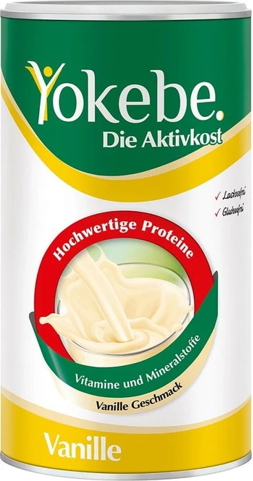 Yokebe Vanille Pulver laktosefrei, 500g