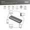Digitus Festplattengehäuse für M.2 SATA SSD, USB-C 3.1 Vorschaubild
