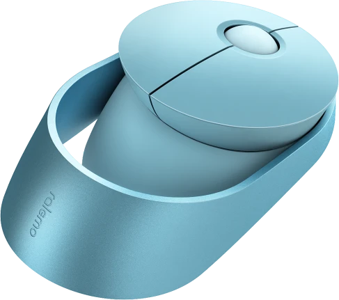 Rapoo Ralemo Air 1 Multi-mode Wireless Charging Mouse blau, USB/Bluetooth