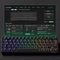 Akko MonsGeek FUN60 Pro HE, schwarz, LEDs RGB, hot-swap, Akko Glare Magnetic, USB, UK Vorschaubild