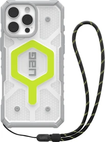 UAG Pathfinder Clear Active MagSafe Neon Case + Active Neon Lanyard für Apple iPhone 16 Pro Max