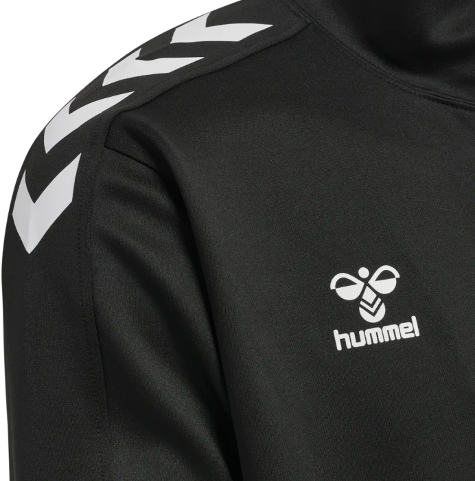 hummel Core XK Poly Zip Sweat Trainingsjacke schwarz