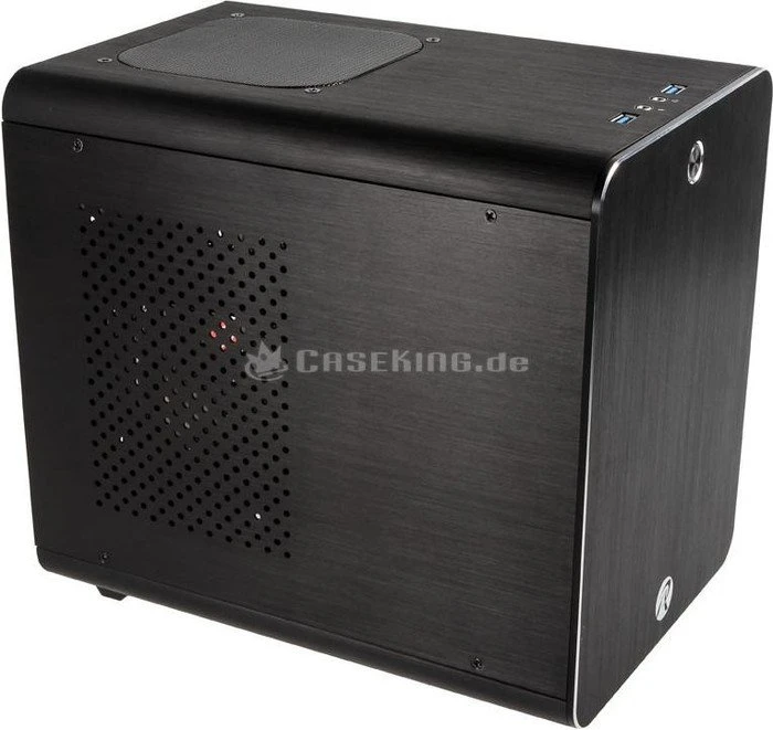 Raijintek Metis Plus, schwarz, Acrylfenster, Mini-ITX