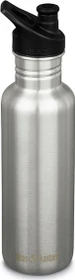 Klean Kanteen Classic Sport Cap Trinkflasche 800ml brushed stainless