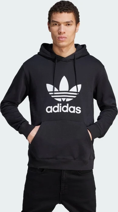 adidas Adicolor Classics Trefoil Hoodie schwarz/weiß (Herren)