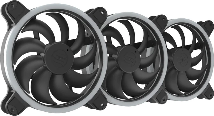 Endorfy SilentiumPC Corona HP EVO ARGB 140, LED-Steuerung, 140mm, 3er-Pack