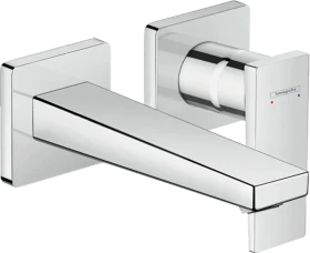 Hansgrohe Metropol Unterputz für Wandmontage Select mit Hebelgriff und Auslauf 16.5cm chrom