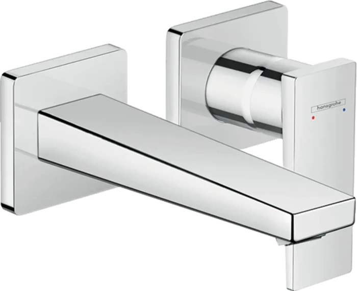 Hansgrohe Metropol Unterputz für Wandmontage Select mit Hebelgriff und Auslauf 16.5cm chrom