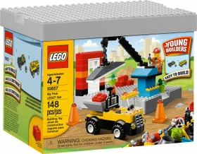 LEGO Steine & Co. - Bausteine Baustelle 148-tlg.