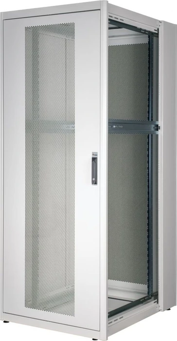 Equip Basic Flex 19" Netzwerkschrank 42HE, montiert, Gitternetztür, RAL 7035, 1000mm tief (EBF-42-8010-G-CCAA) – Bild 2 von 8