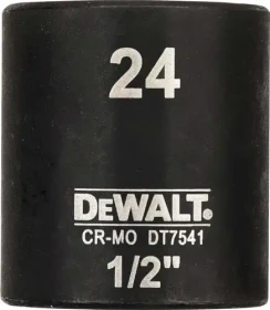 DeWalt DT7541 Außensechskant Steckschlüssel 1/2", 24x38mm
