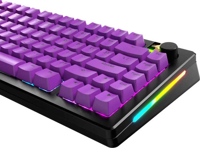 Glorious GPBT Basics Keycaps, Kunststoff (PBT), Epic Purple, violett, 130 Tasten, ANSI-US