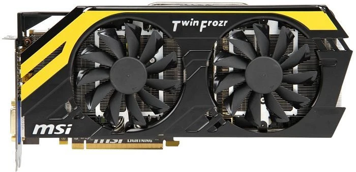 MSI Radeon HD 7970, R7970 Lightning, 3GB GDDR5, 2x DVI, 4x mDP