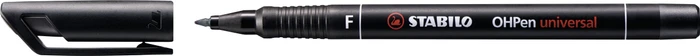 STABILO OHPen universal permanent F schwarz, 10er-Pack
