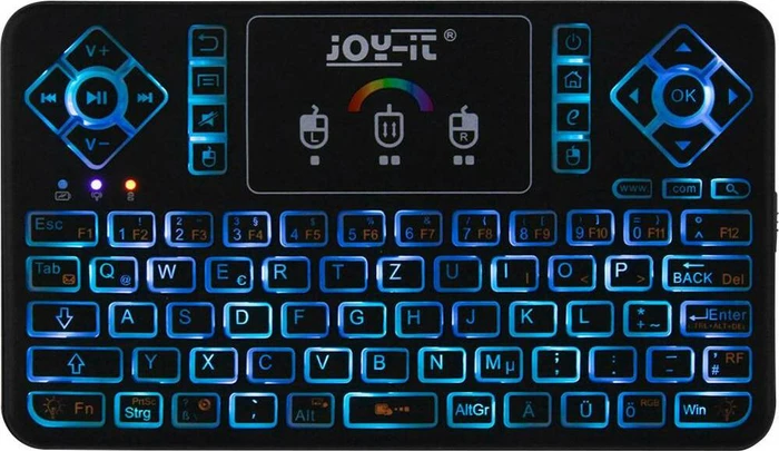 Joy-iT Tasta-Mini Mini Wireless Keyboard, USB, DE