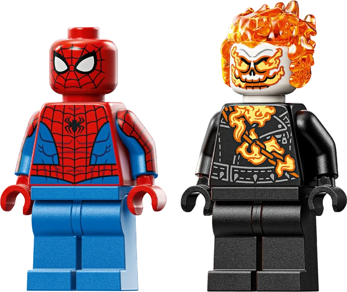 LEGO Marvel Super Heroes Spielset - Spider-Man vs. Ghost Rider auf seinem Motorrad