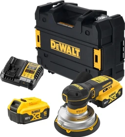 DeWalt DCW230P2 Akku-Exzenterschleifer inkl. Koffer + 2 Akkus 5.0Ah
