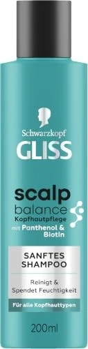Schwarzkopf Gliss Scalp Balance Gentle Shampoo, 200ml