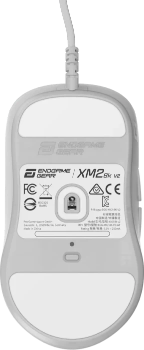 Endgame Gear XM2 8k v2 Gaming Mouse White Frost, USB