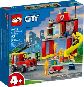 LEGO City - Feuerwehrstation und Löschauto