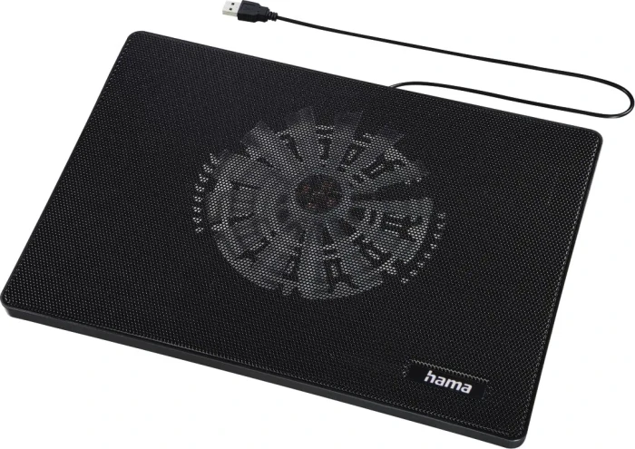 Hama Slim, Notebook-Stand/Notebook-Kühler 13.3-15.6", schwarz