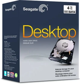 Seagate Desktop HDD 4TB, 512e / 3.5" / SATA 6Gb/s, retail