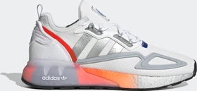 adidas ZX 2K Boost cloud white/silver metallic/glow blue (Herren)