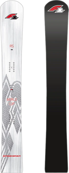 Snowboard F2 Speedster WC RS Allflex Race, Argent/gris, Saison 2024/25, Taille Au Choix