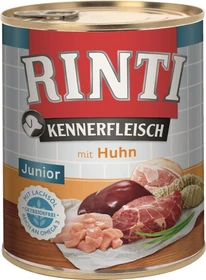 Finnern Rinti Kennerfleisch Junior Huhn, 9.60kg (12x 800g)