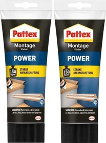 Pattex PXP25 Montagekleber Power weiß, 250g