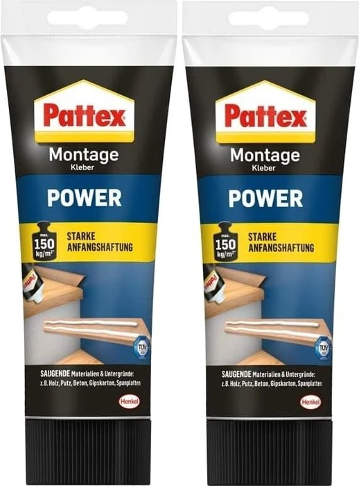 Pattex PXP Montagekleber Power weiß
