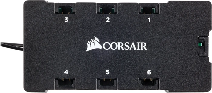 Corsair Air Series HD120 LED RGB High Static Pressure PWM, LED-Steuerung, Lüftersteuerung, 120mm