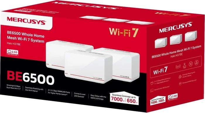Mercusys Halo H37BE, BE6500, 3er-Pack (H37BE (3-pack))