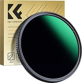 K&F Concept Nano-D Graufilter variabel ND3-ND1000, 1.5-10 Stopps, 82mm