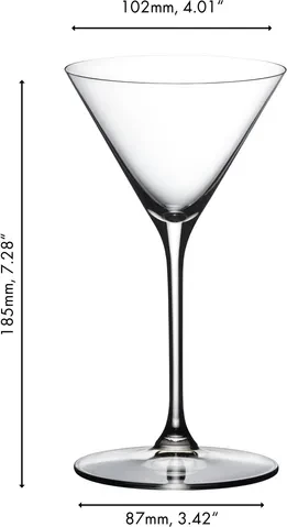 Riedel Grape@Riedel Martini/Cocktailglas, 2 Stück