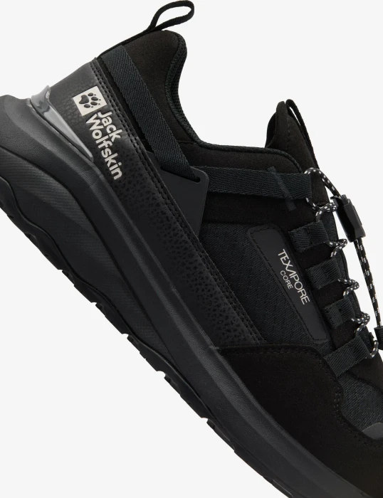 Jack Wolfskin Dromoventure Ath Texapore Low schwarz (Herren)