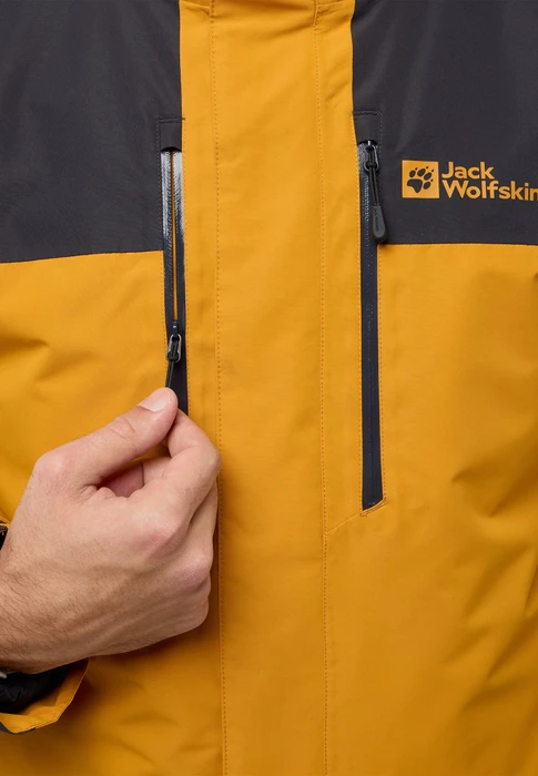 Jack Wolfskin Jasper 3in1 Funktionsjacke safflower (Herren)