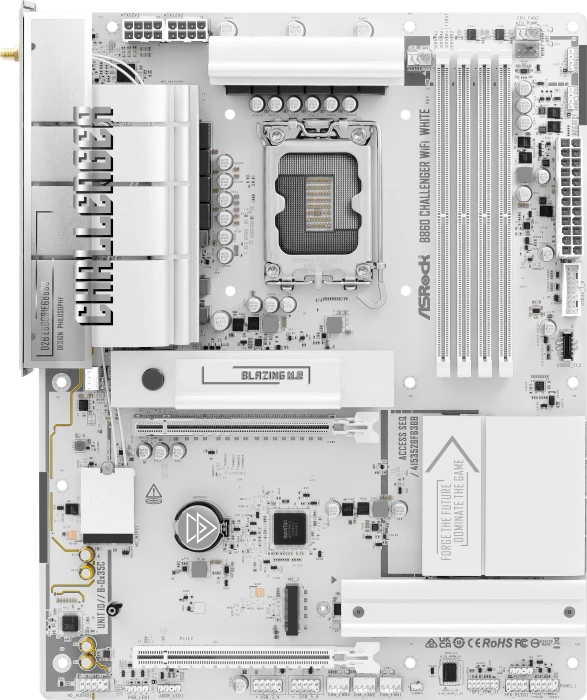 ASRock B860 Challenger WiFi White (Intel 1851)